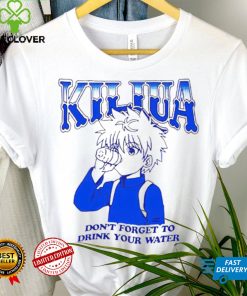 Nice killua Drink Your Water shirt