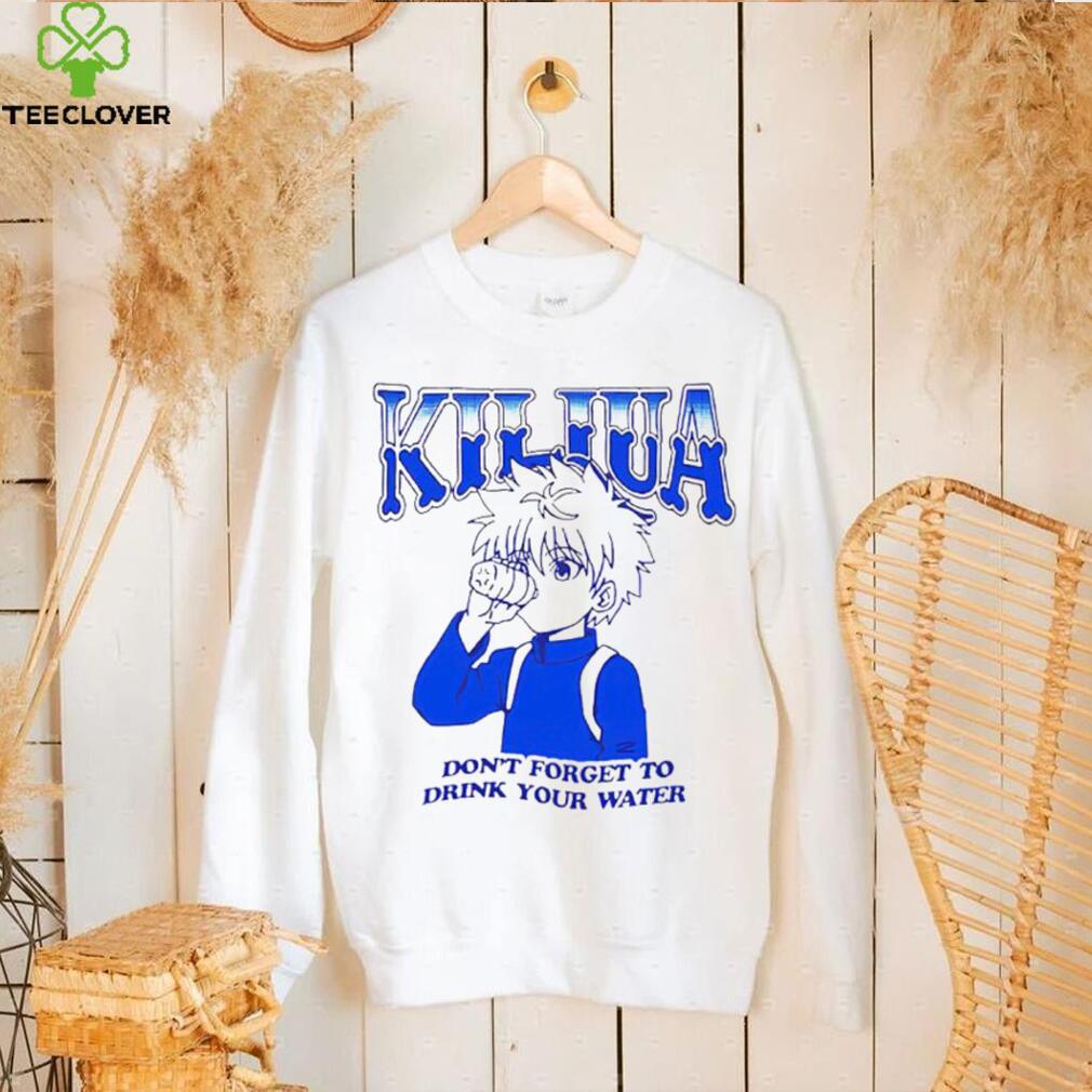 Nice killua Drink Your Water shirt Nice killua Drink Your Water shirt