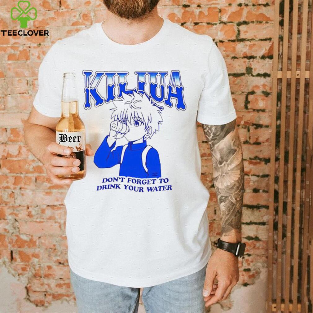 Nice killua Drink Your Water shirt Nice killua Drink Your Water shirt