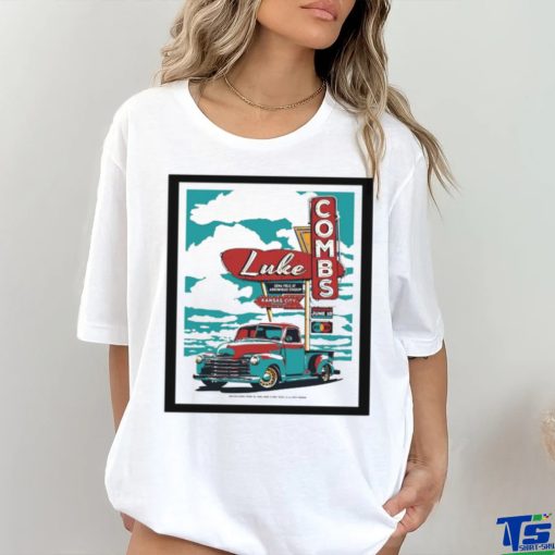 Nice luke combs Kansas city mo june 10 2023 shirt