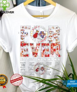 Nice miami Heat and Florida Panther Forever not just when we win signatures shirt 1 Nice miami Heat and Florida Panther Forever not just when we win signatures shirt