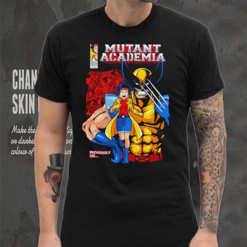 Nice mutant Academia Wolverine previously on hoodie, sweater, longsleeve, shirt v-neck, t-shirt