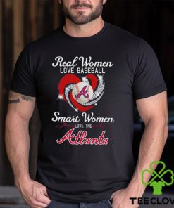 Nice real Women Love Baseball Atlanta Braves Unisex T Shirt 2 Nice real Women Love Baseball Atlanta Braves Unisex T Shirt
