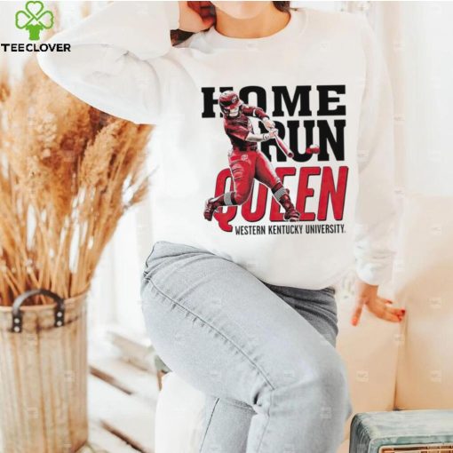 Nice taylor Sanders home run queen Western Kentucky University hoodie, sweater, longsleeve, shirt v-neck, t-shirt