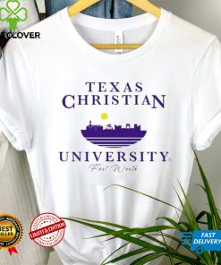 Nice texas Christian University Fast Worth shirt