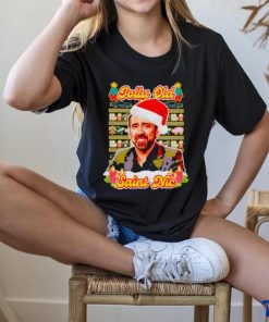 NichoLas cage jolly old Saint nic Ugly Christmas shirt