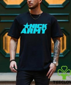 Nick Army Star Logo T shirt