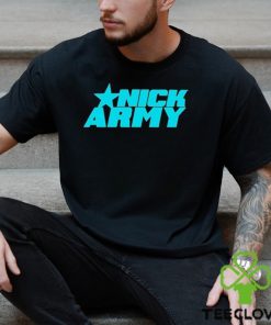 Nick Army Star Logo T hoodie, sweater, longsleeve, shirt v-neck, t-shirt