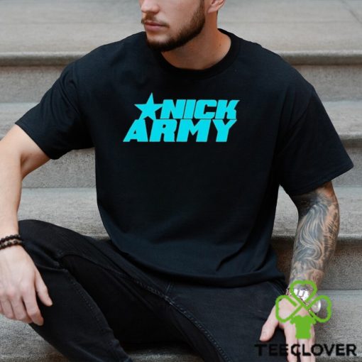 Nick Army Star Logo T hoodie, sweater, longsleeve, shirt v-neck, t-shirt