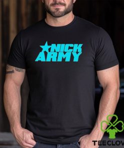 Nick Army Star Logo T hoodie, sweater, longsleeve, shirt v-neck, t-shirt