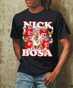 Nick Bosa 97 San Francisco 49ers football photo hoodie, sweater, longsleeve, shirt v-neck, t-shirt