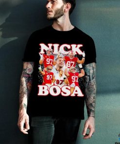 Nick Bosa 97 San Francisco 49ers football photo hoodie, sweater, longsleeve, shirt v-neck, t-shirt