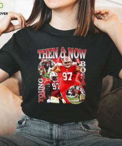 Nick Bosa San Francisco 49ers then and now Young Bosa tee