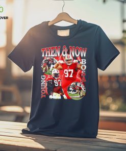 Nick Bosa San Francisco 49ers then and now Young Bosa tee