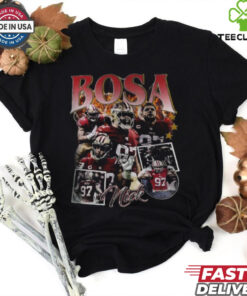 Nick Bosa Vintage 90s Fans Gift T Shirt