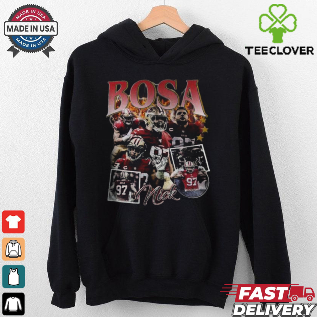 Nick Bosa Vintage 90s Fans Gift T Shirt Nick Bosa Vintage 90s Fans Gift T Shirt