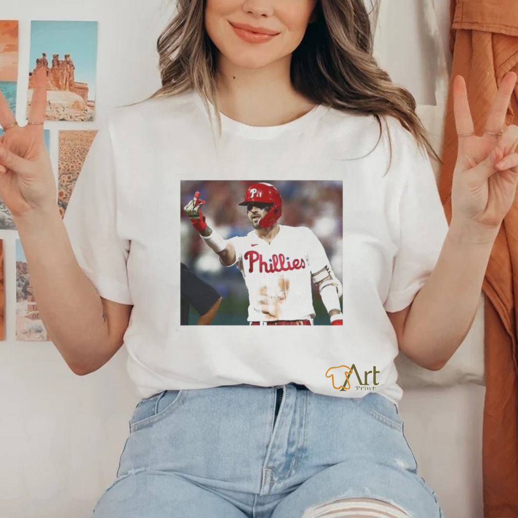 Nick Castellanos Ring Finger Phillies T Shirt Nick Castellanos Ring Finger Phillies T Shirt