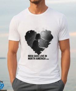 Nick Cave World Tour 2023 Tickets Merch, Nick Cave Live In North American Solo Shirt, Nick Cave Concert 2023 T Shirt