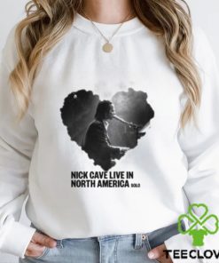 Nick Cave World Tour 2023 Tickets Merch, Nick Cave Live In North American Solo Shirt, Nick Cave Concert 2023 T Shirt
