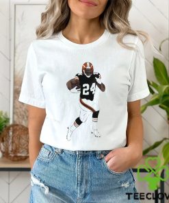 Nick Chubb Cleveland Browns cartoon football shirt