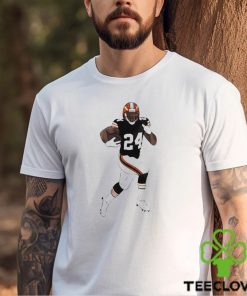 Nick Chubb Cleveland Browns cartoon football shirt