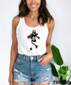 Nick Chubb Cleveland Browns cartoon football shirt
