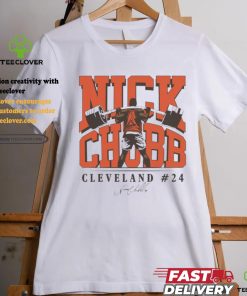 Nick Chubb Cleveland Browns football player Weightlifting signature shirt 3 Nick Chubb Cleveland Browns football player Weightlifting signature shirt