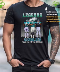 Nick Foles Legends Philadelphia Eagles Signature thank you for the memories shirt