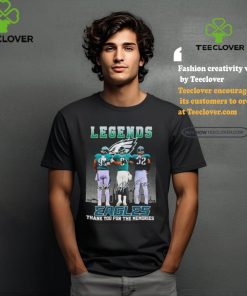 Nick Foles Legends Philadelphia Eagles Signature thank you for the memories shirt