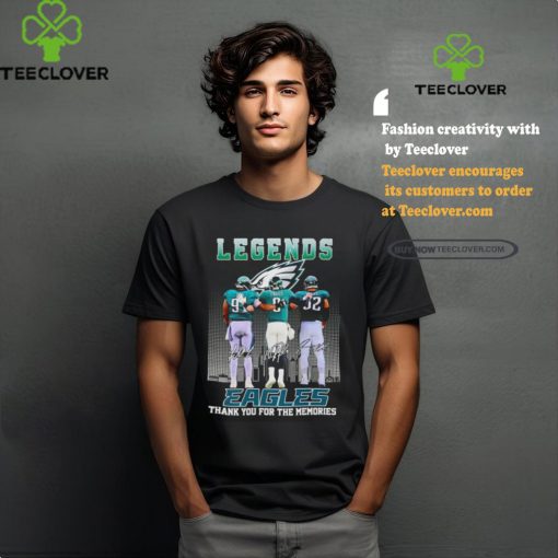 Nick Foles Legends Philadelphia Eagles Signature thank you for the memories shirt