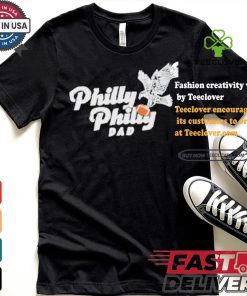 Nick Foles Wearing Philly Philly Dad Shirt