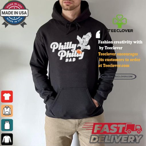 Nick Foles Wearing Philly Philly Dad Shirt