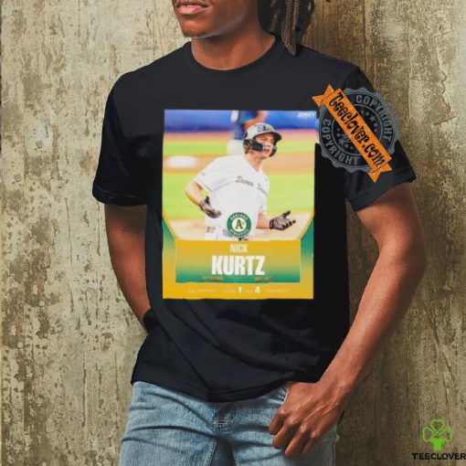 Nick Kurtz First Baseman Wake Forest 2024 MLB Draft round 1 pick 4 Oakland A’s shirt