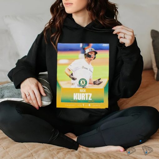 Nick Kurtz First Baseman Wake Forest 2024 MLB Draft round 1 pick 4 Oakland A’s shirt