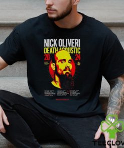 Nick Oliveri Death Acoustic Tour 2024 shirt