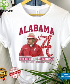 Nick Saban Alabama 2024 Rose Bowl Game shirt