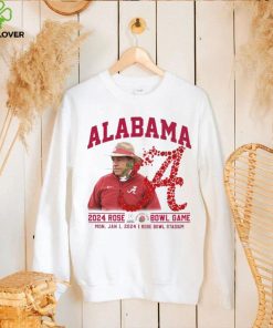 Nick Saban Alabama 2024 Rose Bowl Game shirt