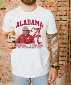 Nick Saban Alabama 2024 Rose Bowl Game shirt