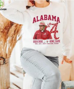 Nick Saban Alabama 2024 Rose Bowl Game shirt