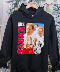 Nick Saban head coach Alabama Crimson Tide vintage hoodie, sweater, longsleeve, shirt v-neck, t-shirt