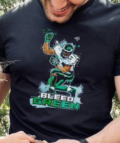 Nick Sirianni wearing Bleed Green shirt
