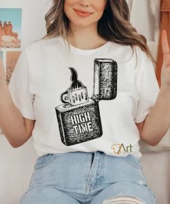 Nickelback High Time Ablaze Light Olive T shirts