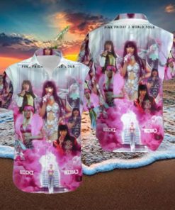 Nicki Minaj Pink Friday 2 World Tour Lighter Version Fan Gifts Hawaiian Shirt