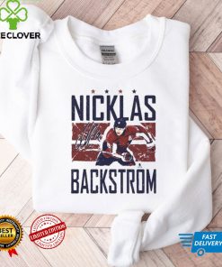 Nicklas Backstrom Bars Signature T Shirt