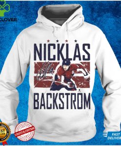 Nicklas Backstrom Bars Signature T Shirt