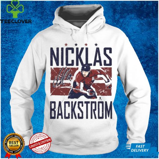 Nicklas Backstrom Bars Signature T Shirt