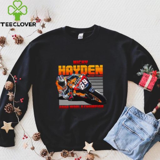 Nicky Hayden 2006 Motogp Champion Round neck T Shirt Unisex