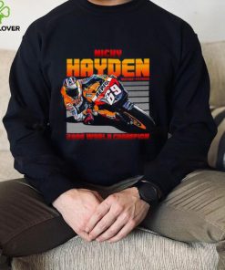 Nicky Hayden 2006 Motogp Champion Round neck T Shirt Unisex