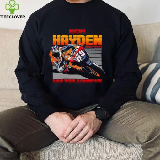 Nicky Hayden 2006 Motogp Champion Round neck T Shirt Unisex