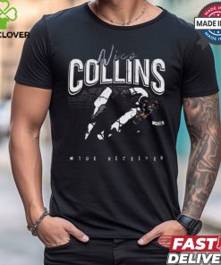 Nico Collins Houston Catch Wide Receiver Graphic t shirt